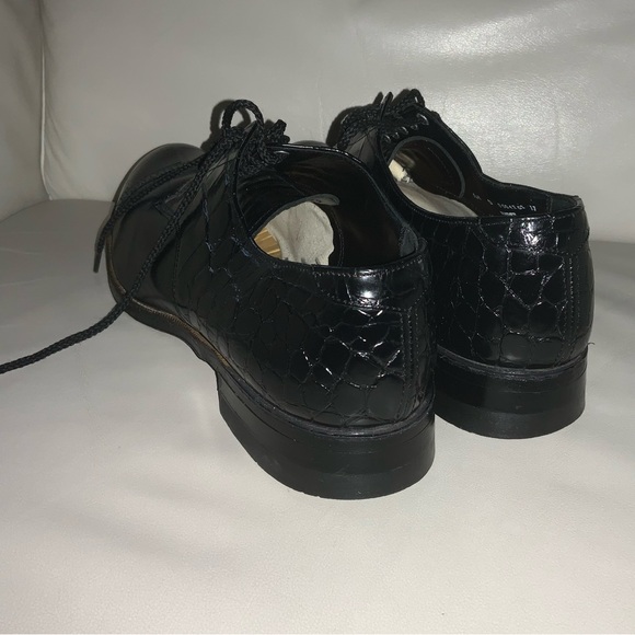 Vtg 60’S STACY ADAMS MADISON BISCUIT CAP TOE OXFORD DRESS SHOES. SZ. 10.5D. - Picture 7 of 8